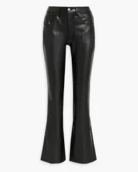 A.L.C. Freddie faux leather flared pants - Black Black