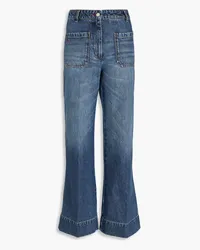 Victoria Beckham High-rise flared jeans - Blue Blue