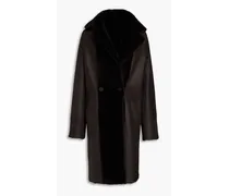 Shearling coat - Brown
