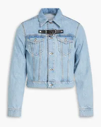 J.W.Anderson Buckled denim jacket - Blue Blue