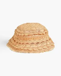 Zimmermann Fringed faux raffia sunhat - Neutral Neutral