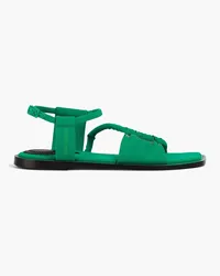 Zimmermann Shell sandals - Green Green