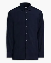 Dunhill Cotton-corduroy shirt - Blue Blue