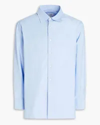 Dunhill Cotton-corduroy shirt - Blue Blue