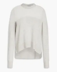 Autumn Cashmere Mélange cashmere sweater - Gray Gray