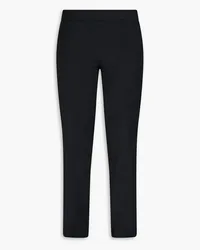 Emporio Armani Wool-blend slim-leg pants - Black Black