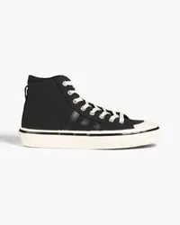 adidas Nizza canvas high-top sneakers - Black Black