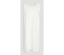Crepe mini dress - White