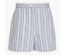 Evy striped denim shorts - Blue