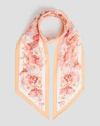 Zimmermann Floral-print cotton and silk-blend voile scarf - White - OneSize White