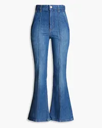 Victoria Beckham High-rise flared jeans - Blue Blue