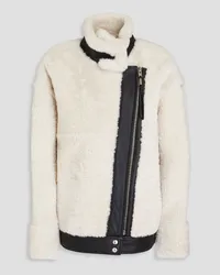 IRO Denmark shearling jacket - White White