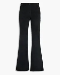 Nili Lotan Celia cotton-blend corduroy bootcut pants - Black Black