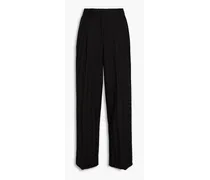 Missoni Crochet-knit straight-leg pants - Black Black