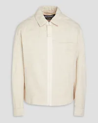 Jacquemus Linu linen and silk-blend twill jacket - White White