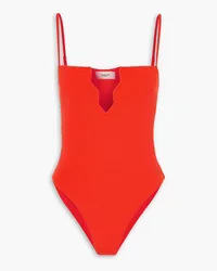 FISCH Regatta stretch-ECONYL swimsuit - Orange Orange