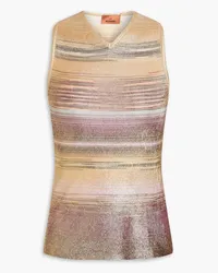 Missoni Metallic knitted top - Metallic Metallic