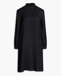 A.P.C. Leopard-jacquard dress - Black Black