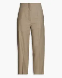 Sandro Twill straight-leg pants - Neutral Neutral