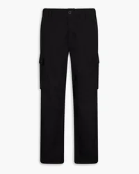 Sandro Cotton-canvas cargo pants - Black Black