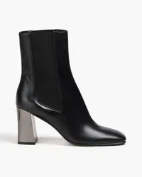 Sergio Rossi Leather Chelsea boots - Black Black