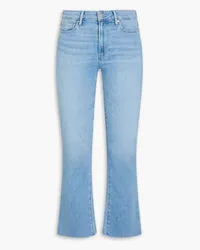 Paige Colette high-rise kick-flare jeans - Blue Blue