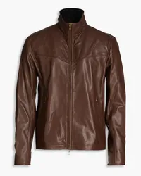 Rag & Bone Grant leather jacket - Brown Brown