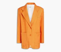 Woven blazer - Orange