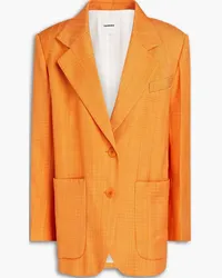 Sandro Woven blazer - Orange Orange