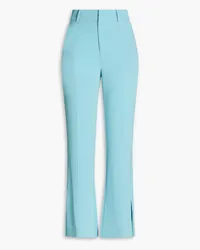 Diane von Furstenberg Crepe flared pants - Blue Blue