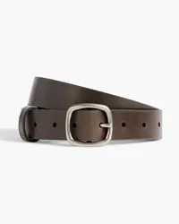 Acne Studios Leather belt - Gray Gray