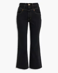 SLVRLAKE Frankie high-rise kick-flare jeans - Blue Blue