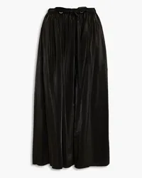 Ulla Johnson Irvette satin midi skirt - Black Black