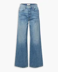 SLVRLAKE Grace high-rise wide-leg jeans - Blue Blue