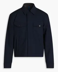 Paul Smith Cotton-blend seersucker jacket - Blue Blue