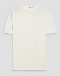 Onia Chad linen-jersey T-shirt - White White