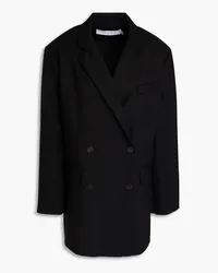 IRO Double-breasted wool-blend twill blazer - Black Black