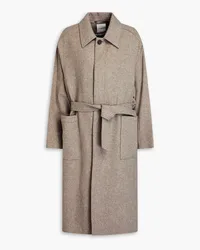 LE 17 SEPTEMBRE Wool-blend felt coat - Neutral Neutral