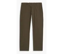 Cliffe cotton-blend ripstop pants - Green