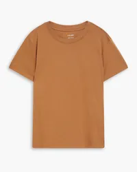 Frame Denim Cotton-jersey T-shirt - Brown Brown