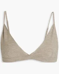 Joseph Mélange cashmere-blend bra top - Neutral Neutral