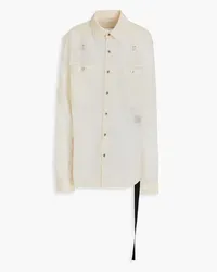 Rick Owens Shell shirt - White White