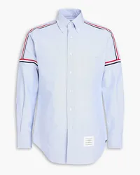 Thom Browne Cotton Oxford shirt - Blue Blue