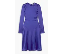 Satin dress - Purple