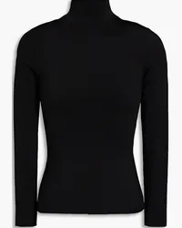 Tory Burch Stretch-jersey turtleneck top - Black Black