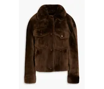 Shearling jacket - Brown