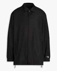 Y-3 Printed shell jacket - Black Black