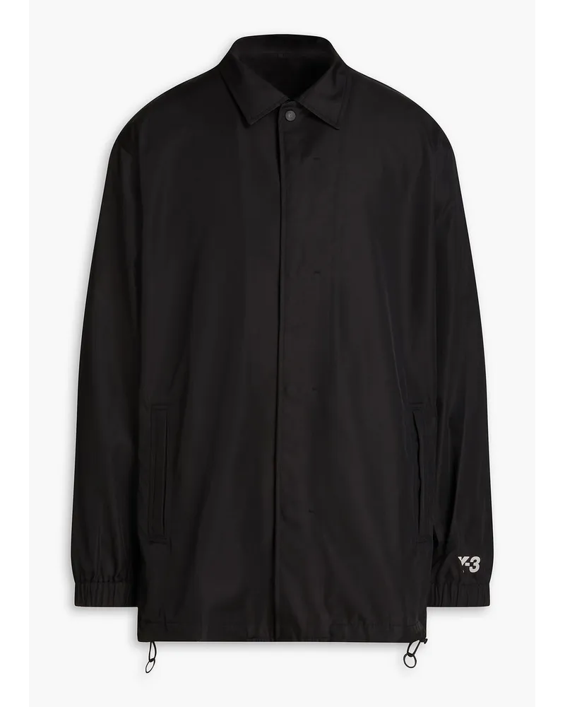 Y-3 Printed shell jacket - Black Black