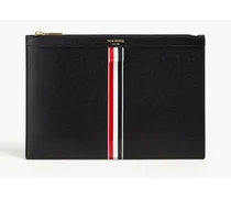 Pebbled-leather tablet case - Black