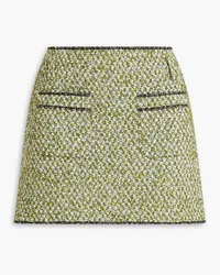 Philosophy Di Lorenzo Serafini Bouclé mini skirt - Green Green